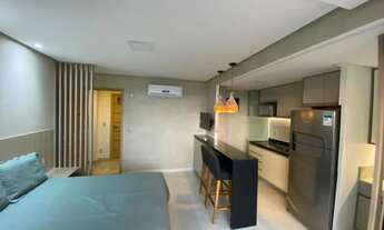 Imagem: Alugo Studio Design Mobiliado No Calhau