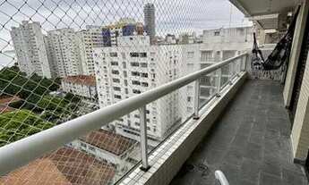 Imagem 2: Boqueirão - Santos/SP - Varanda com vista para o mar - Lazer completo