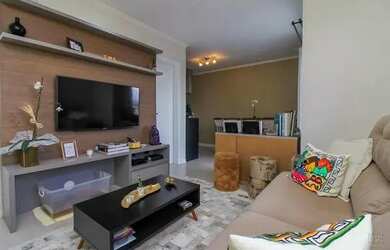 Imagem 3: Apartamento para venda possui 62 metros quadrados com 3 quartos em Vila Pires - Santo Andr