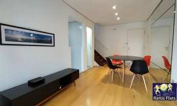 Imagem 1: Flat para locação em Moema - Edifício Duplex Life Moema - Cód. OHE14535