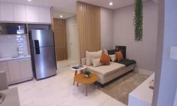 Imagem 4: APARTAMENTO NA PLANTA COM 2 DORMITÓRIOS, VARANDA GOURMET EM ANDAR ALTO COM VISTA LIVRE