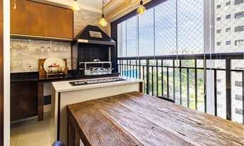 Imagem 5: Piscine Home ResortApto: - 6 o andar e vista piscina - planejados cozinha varanda banheiro