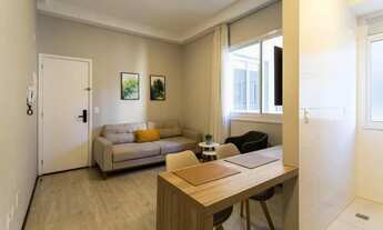 Imagem 3: Apartamento com 1 Quarto para alugar, 35m² - Higienópolis