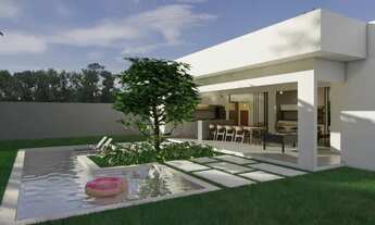 Imagem: Casa térrea com 3 suítes plenas, paisagismo