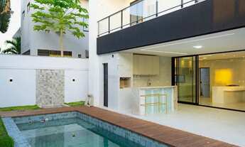 Imagem 3: Casa disponível pra locação ou venda, terras Alphaville Ceará 1, esquina, área verde