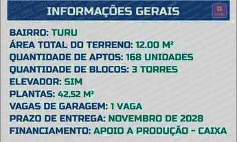 Imagem 2: Imóvel para venda tem 42 metros quadrados com 2 quartos em Chácara Brasil - São Luís - MA