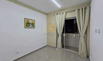 Imagem 4: Apartamento Sala Living - Frente - Gonzaga - Santos/SP