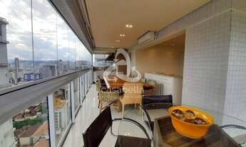 Imagem 6: Apto Alto Padrão Mobiliado p/ locação 172m2 c/ 3 suítes em Embaré - Santos - SP