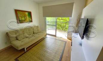 Imagem 2: Excelente flat Residencial Menara Torre Main com 59m² contendo 1 dormitório e 1 vaga de ga