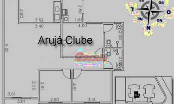 Imagem 2: Apartamento com 3 dormitórios para alugar, 98 m² por R$ 2.700,00/mês - Condomínio Residenc