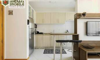 Imagem 2: OPORTUNIDADE! 2 dorm, suíte, 1oo%MOBILIADO! ao lado BEIRA MAR, AGRONOMICA