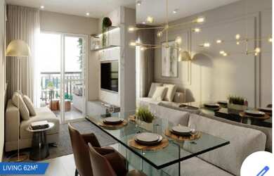 Imagem 6: Apartamento 62m2, 3 dormitórios com 1 suíte, 1 lavabo, 1 vaga de garagem, próximo do metrô