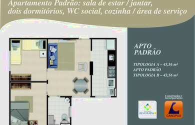 Imagem 6: Vende-se Aptos no Bairro Santa Clara - Condomínio Village Alvorada I - 02 Quartos - Cozinh