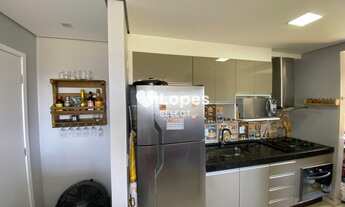 Imagem 6: Apartamento de 43m³, com dois quartos, todo mobiliado com móveis planejados e eletrodomést