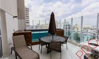 Imagem 4: Linda cobertura de 280m², com varanda gourmet, jacuzzi, 3 suítes e 4 vagas