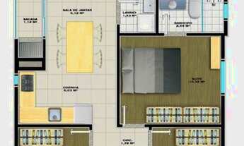 Imagem 6: Apartamento para Venda em Joinville, Iririú, 3 dormitórios, 1 suíte, 1 banheiro