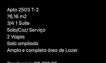 Imagem 2: Apartamento 77 M², 3 Qtos e 1 Suíte, 2 Vagas, Jardim Europa - Goiânia - GO