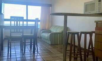 Imagem 2: Apto 2/4 frontal mar com 65m2 de área útil no Ondina Apart Hotel Residência na Ondina-Salv