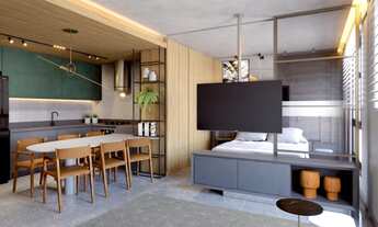 Imagem 3: Apartamento 38 m² 1 quarto Rooftop Agamenon