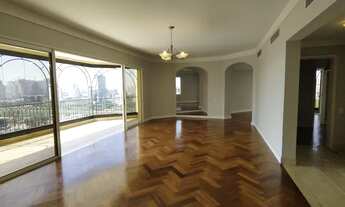 Imagem 4: Apto 347m² 4 Suítes 5 Vagas Amplo Living Vista Panorâmica Quadra de Tênis Panamby Nobre