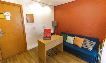 Imagem 5: Flat entre o Jardins e Paraíso ideal para moradia de longo prazo apartamento com varanda