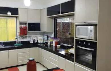 Imagem 4: CASA JARDIM EUROPA 4 QUARTOS SENDO 3 SUÍTES VARANDA GOURMET PORCELANATO MONTADA EM ARMÁRIO