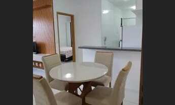 Imagem 2: Quarto e sala mobiliado na ponta verde