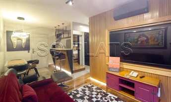 Imagem 4: Flat London disponível para locação a 2 quadras da Av Paulista, próx ao Metro e ao Prédio