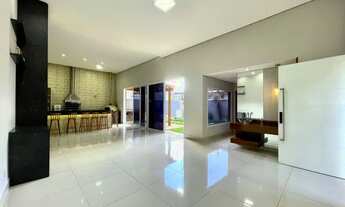 Imagem 4: Linda casa térrea para alugar 400 metros 3 suítes churrasqueira em condomínio em Paulínia