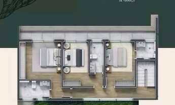 Imagem 4: Cobertura Duplex de 171.0m² no bairro Ahú, com 3 suítes, 4 banheiros e 3 vagas de garagem