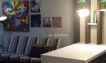 Imagem 2: Flat com 1 dormitório para alugar, 58 m² por R$ 5.700/mês - Alphaville Industrial - Baruer