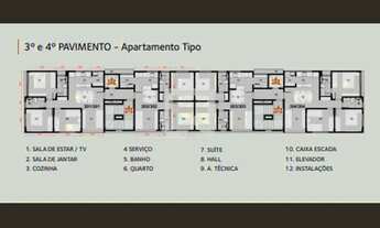 Imagem 4: Apartamento à Venda - Cruzeiro, 3 Quartos, 67 m2