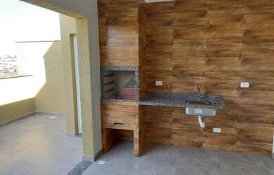 Imagem 6: Sobrado novo recém construído na Saúde fino acabamento com churrasqueira próximo da Vila