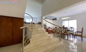 Imagem 2: Alphaville Residencial 1 - Mobiliada, 495 m2, 5 suítes, ampla sala, piscina