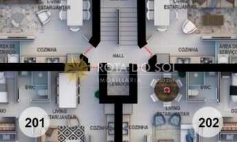 Imagem 5: Apartamento em construção à venda no Canto Grande - Bombinhas/SC