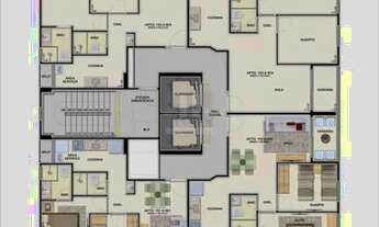 Imagem 2: Apartamento para venda possui 63 metros quadrados com 3 quartos em Casa Forte - Recife - P