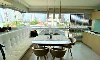 Imagem 1: Apartamento à venda, 75m² com 2 dorms sendo 1 suíte, varanda com vista deslumbrante, a pou