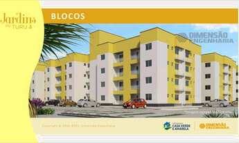 Imagem 2: Vende-se Excelentes Aptos na Planta - Cond. Jardins do Turu III - Aptos com 2 Quartos Send