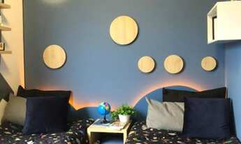 Imagem 4: Apartamento para venda possui 52 metros quadrados com 2 quartos, sendo 1 suíte