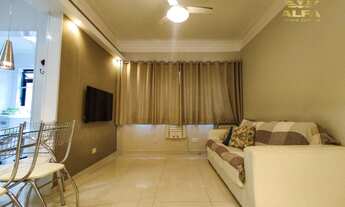 Imagem 2: Apartamento reformado na quadra do mar da Praia do Tombo de 2 dormitórios sendo 1 suíte co