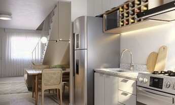 Imagem 2: JOE Casas Duplex de 2 Quartos c/ Vaga Privativa (Sinal: 2) (100% Financiado