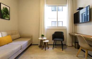 Imagem 5: Apartamento com 1 Quarto para alugar, 35m² - Higienópolis