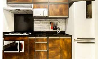 Imagem 4: Piscine Home ResortApto: - 6 o andar e vista piscina - planejados cozinha varanda banheiro