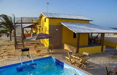 Imagem 2: Casa na praia de Canoa Quebrada pra Carnaval de Aracati 4.500 até 16 pessoas