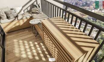 Imagem 2: 55m² 2 Dorms. com Suíte, Varanda Integrada, Lazer Completo