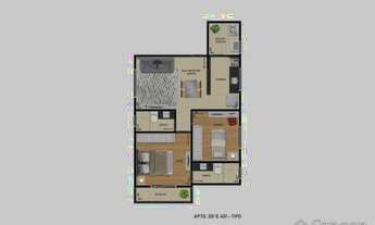 Imagem 3: CONTAGEM - Apartamento Padrão - Novo Riacho