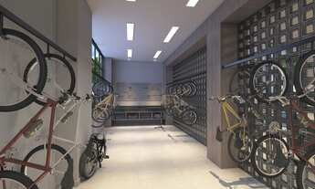 Imagem 6: Studio novo totalmente mobiliado para aluguel possui 25m2 com 1 quarto ao lado do metrô Sã