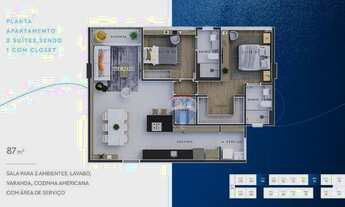 Imagem 5: Sala à venda, 33 m² por R$ 277.000,00 - Alphaville - Nova Lima/MG