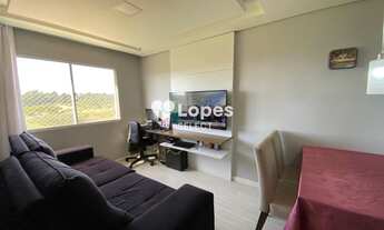 Imagem 3: Apartamento de 43m³, com dois quartos, todo mobiliado com móveis planejados e eletrodomést