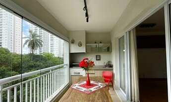 Imagem 1: Apartamento para venda possui 128 metros, 3 quartos, suítes , 2 vagas e lazer completo